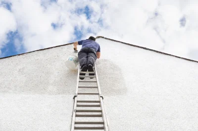 Peinture extérieure à Périgné — façades et ravalement
